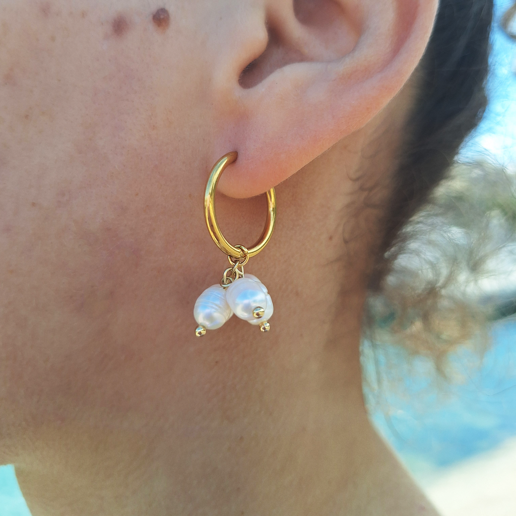 Boucle d'oreille Majorque