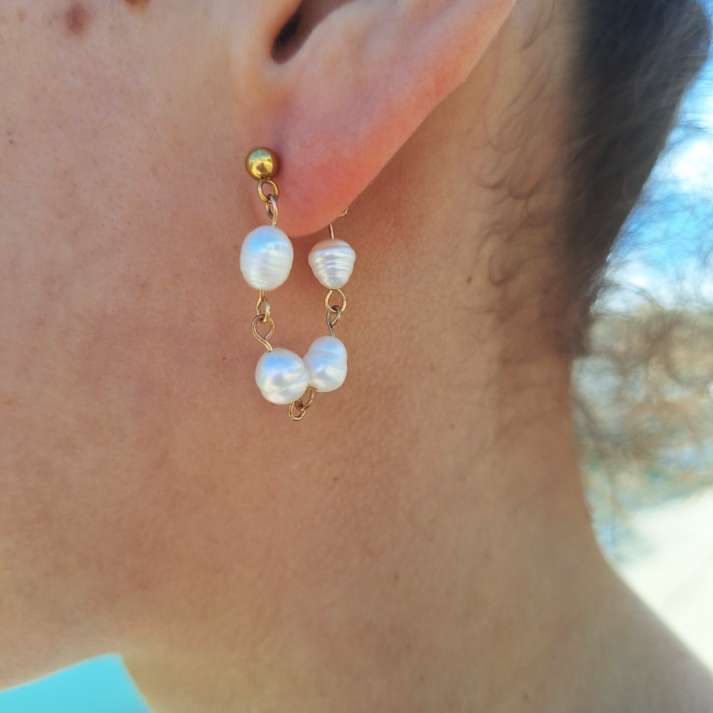 Boucle d'oreille Bermudes